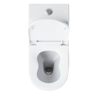 Унитаз-моноблок Laguraty 2100AW с сиденьем микролифт белый